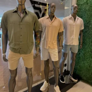 40% DE DESCONTO EM BERMUDAS DE TACTEL COM ELASTANO.