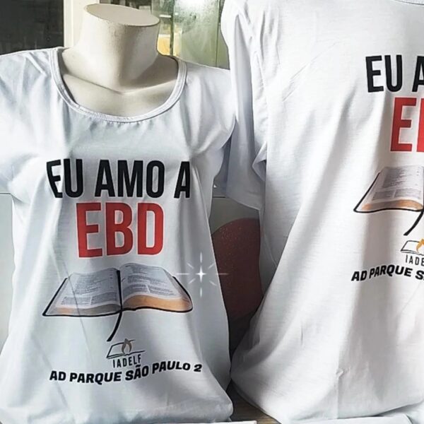 25 % de desconto em 10 unidades de camisas sublimadas personalizadas de R$400,00 por R$299,90